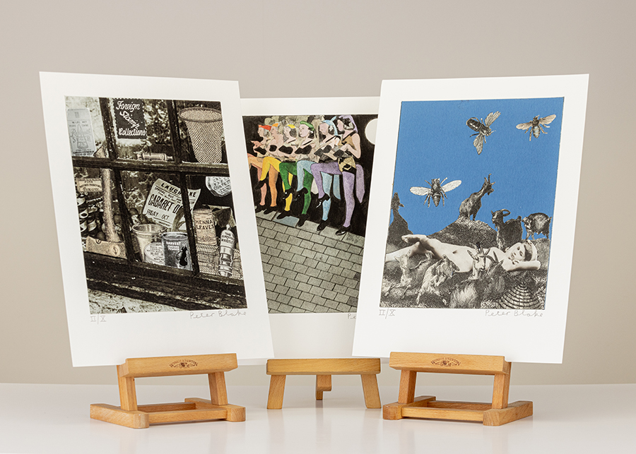 Under Milk Wood Fine Leather Binding with 3 Signed Original Prints - Image 6