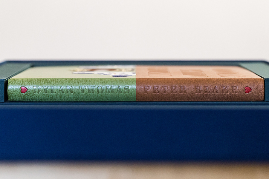 Under Milk Wood Fine Leather Binding with 3 Signed Original Prints - Image 17