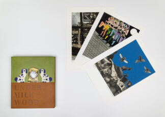 Under Milk Wood Fine Leather Binding with 3 Signed Original Prints