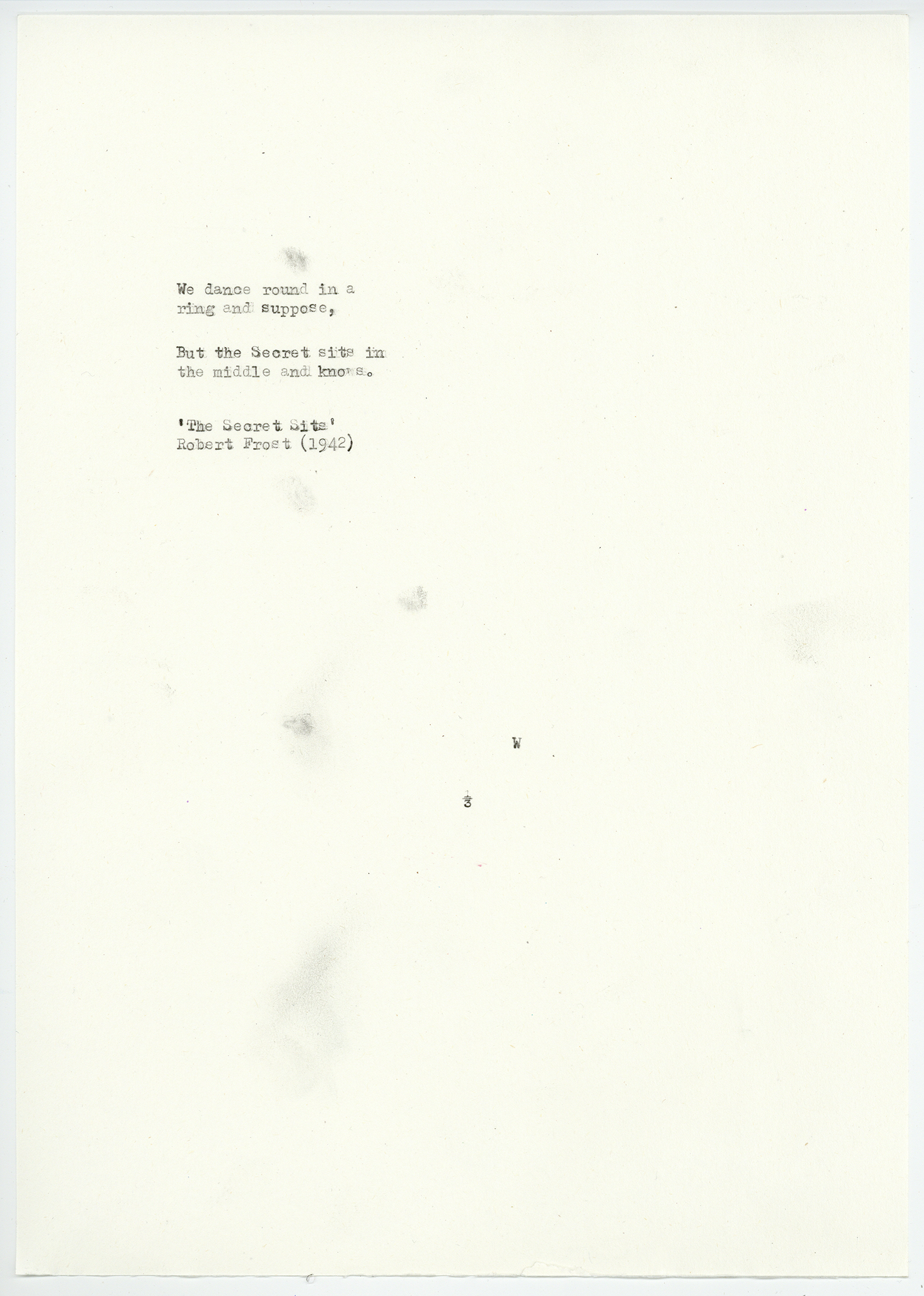 Robert Frost - Poem